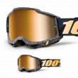 100% ACCURI 2 Risland Motocross Goggle - Mirror True Gold Lens - Sale