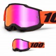 100% ACCURI 2 Ferran Motocross Goggle - Mirror Dark Red Lens - Sale