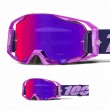 100% ARMATIC Toyoko MX Goggle - Mirror Purple Lens - Sale