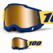 100% ACCURI 2 Desoto Motocross Goggle - True Gold Mirror Lens - Sale