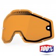 100% Goggles Lens - Persimmon Vented Dual