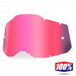 100% RACECRAFT2 / ACCURI2 / STRATA2 Goggles Replacement Lens - Pink Mirror
