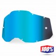 100% RACECRAFT2 / ACCURI2 / STRATA2 Goggles Replacement Lens - Blue Mirror