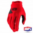 100% RIDECAMP Motocross Gloves - Black Red