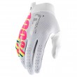 100% iTRACK System Motocross Gloves - White - Exclusive Offer