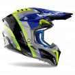 Airoh AVIATOR 3 Hima Dirt Bike Helmet - Blue - Sale