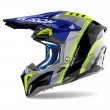 Airoh AVIATOR 3 Hima Dirt Bike Helmet - Blue - Sale