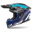 Airoh AVIATOR 3 League Dirt Bike Helmet - Blue - Online Sale