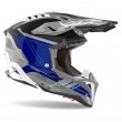 Airoh AVIATOR 3 Saber Dirt Bike Helmet - Blue - Online Sale
