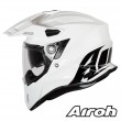 Airoh COMMANDER Color Dual Sport Helmet - White