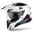 Airoh COMMANDER Factor Dual Sport Motorcycle Helmet - White - Online Sale