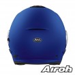 Airoh HELIOS Color Open Face Motorcycle Helmet - Blue Matt