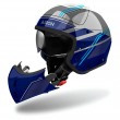 Airoh J 110 Slim Motorcycle Helmet - Blue - Sale