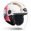 Airoh MR JET Me Contro Te Kid's Open Face Motorcycle Helmet - Gloss