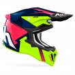 Airoh STRYCKER Blazer Dirt Bike Helmet - Blue Pink - Online Sale