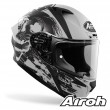 Airoh VALOR Akuna Full Face Motorcycle Helmet - Grey Matt