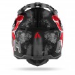 Airoh WRAAP Alien Dirt Bike Helmet - Red Matt