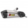 Akrapovic SLIP-ON LINE Exhaust Muffler - Titanium - S-B6SO8-HZAAT - Online Sale