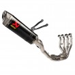 Akrapovic RACING LINE Full Exhaust System - Carbon/Stainless Steel - S-K10R10-RC - Online Sale