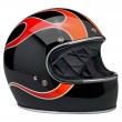 Biltwell GRINGO Full Face Helmet - DICE Flames