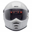 Biltwell LANE SPLITTER Motorcycle Helmet - Gloss White - Sale