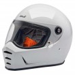 Biltwell LANE SPLITTER Motorcycle Helmet - Gloss White - Sale