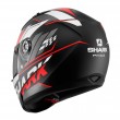 Shark RIDILL Phaz Mat Motorcycle Helmet - Black Red White