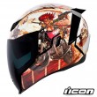 Icon AIRFLITE Pleasuredome3 Full Face Helmet - Brown