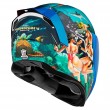 Icon AIRFLITE Pleasuredome 4 Motorcycle Helmet - Blue - Sale