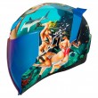 Icon AIRFLITE Pleasuredome 4 Motorcycle Helmet - Blue - Sale