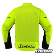 Icon CONTRA2 Motorcycle Jacket - Hi Viz