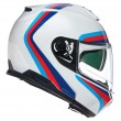 Nolan N100-6 Assoluto 347 Motorcycle Helmet - White Blue Red Light Blue - Sale