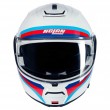 Nolan N100-6 Assoluto 347 Motorcycle Helmet - White Blue Red Light Blue - Sale