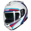 Nolan N100-6 Assoluto 347 Motorcycle Helmet - White Blue Red Light Blue - Sale