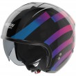 Nolan N20-2 Policromo 345 Motorcycle Helmet - Black Multicolor - Sale