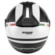 Nolan N40-5 Integro 342 Motorcycle Helmet - White Black Italia - Sale