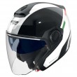Nolan N40-5 Integro 342 Motorcycle Helmet - White Black Italia - Sale