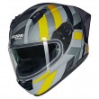 Nolan N60-6 SPORT Dinamico 344 Motorcycle Helmet - Grey Yellow Black - Sale