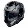Nolan N80-8 N-COM Starscream 32 Motorcycle Helmet - Flat Black Grey