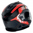 Nolan N80-8 N-COM Starscream 35 Motorcycle Helmet - Flat Black White Red