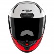 Nolan X-804 RS ULTRA CARBON Blocco 369 Motorcycle Helmet - Carbon Lava Grey Red White - Sale