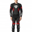 REV'IT! ARGON 3 Two Pieces Motorcycle Leather Suit - Black Neon Red - Online Sale