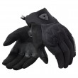 REV'IT! CONTINENT Motorcycle Gloves - Black - Sale