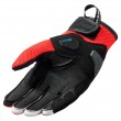 REV'IT! RITMO Motorcycle Gloves - Black Neon Red - Sale