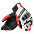 REV'IT! RITMO Motorcycle Gloves - Black Neon Red - Sale