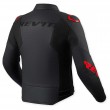 REV'IT! QUADRATIC Motorcycle Jacket - Black Neon Red - Sale