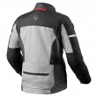 REV'IT! OUTBACK 4 H2O Motorcycle Jacket - Silver Black - Sale