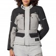 REV'IT! OUTBACK 5 H2O LADIES Women's Motorcycle Jacket - Silver Black - Sale
