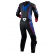 REV'IT! XENA 4 LADIES Women's Motorcycle Leather Suit - Black Blue - Sale