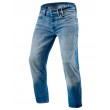 REV'IT! SALT TF Motorcycle Jeans - Medium Blue Used - Online Sale